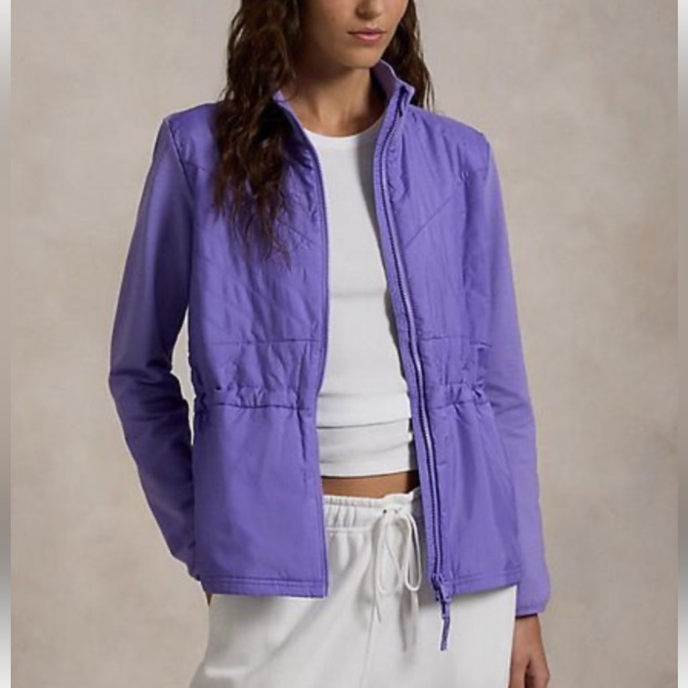 RLX Ralph Lauren Women's Quilted Front Hybrid Jacket. Size M. MSRP $198